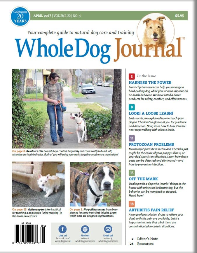 Download the Full April 2017 Issue PDF Whole Dog Journal